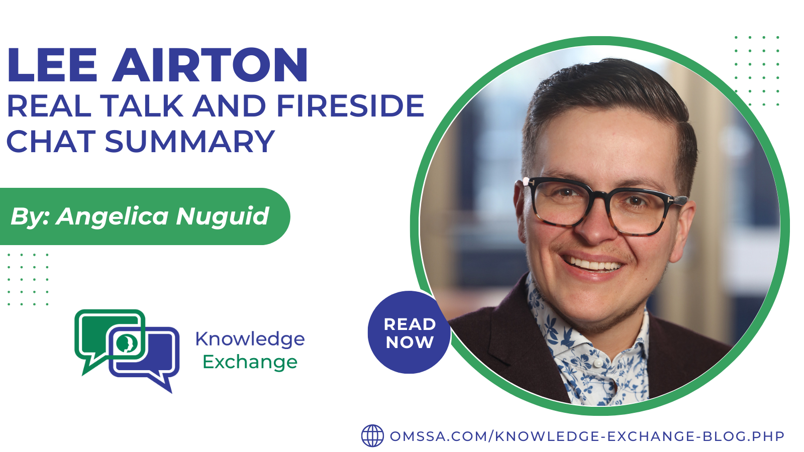 Lee Airton Real Talk and Fireside Chat Summary