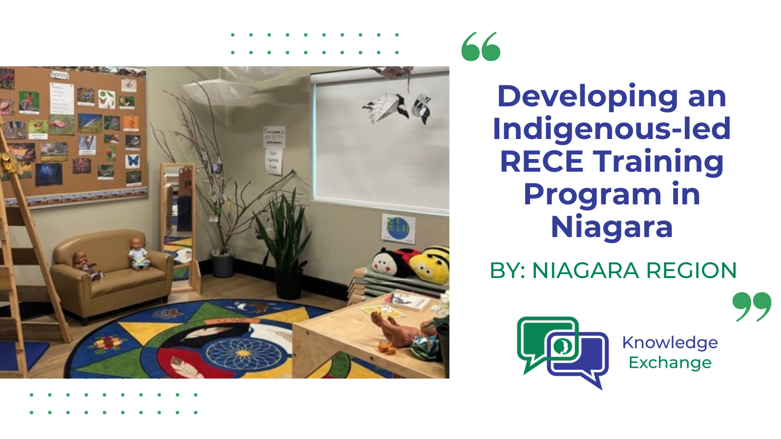 Developing an Indigenous-led RECE Training Program in Niagara