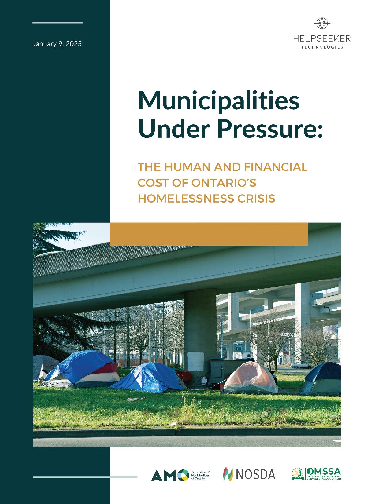 Municipalities Under Pressure: The Human and Financial Cost of Ontario’s Homelessness Crisis