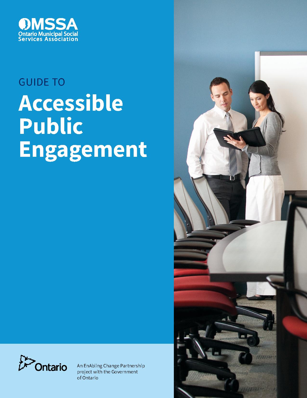 OMSSA Guide to Accessible Public Engagement