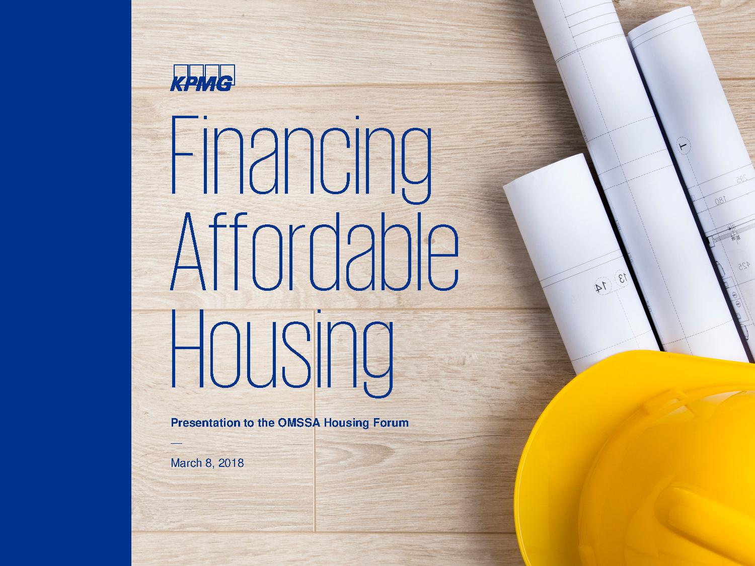2.2_The_Financing_of_Affordable_Housing_New_opportunities_in_an_Era_of_Investment