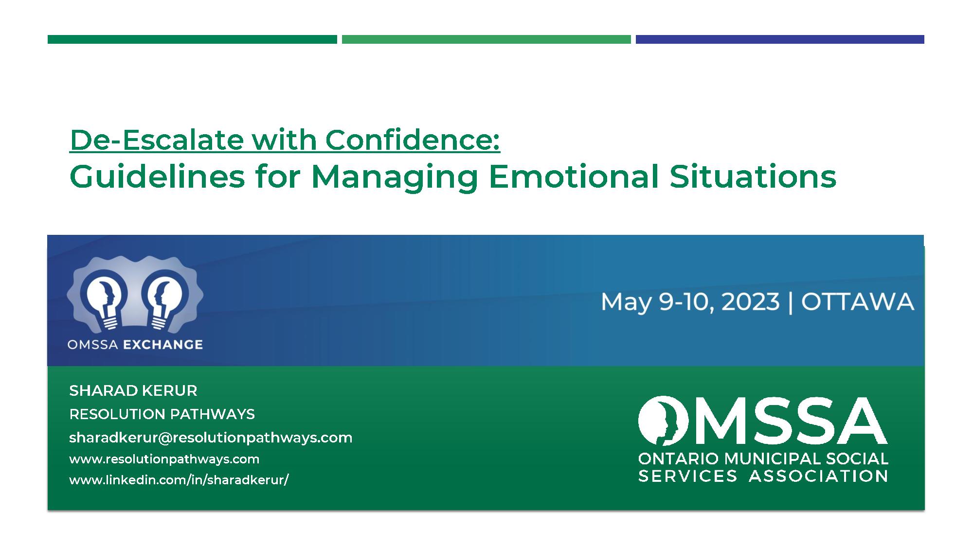 De-escalation_With_Confidence_OMSSA_May_2023