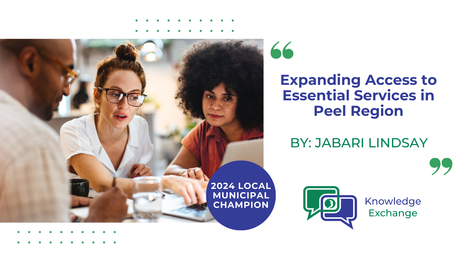 Expanding Access to Essential Services in Peel Region