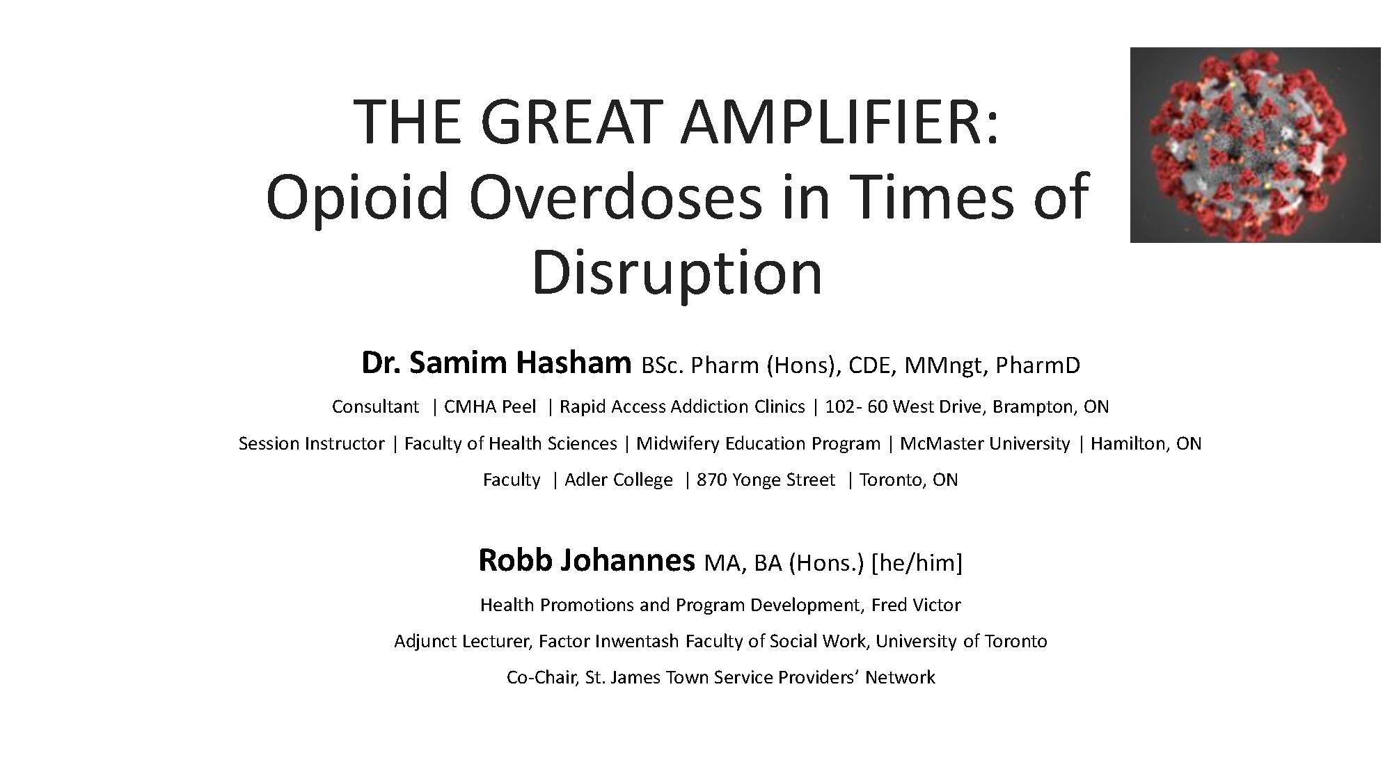 The_Great_Amplifier_Opioid_Overdose_in_Times_of_Disruption_OMSSA_Mental_Health_Forum