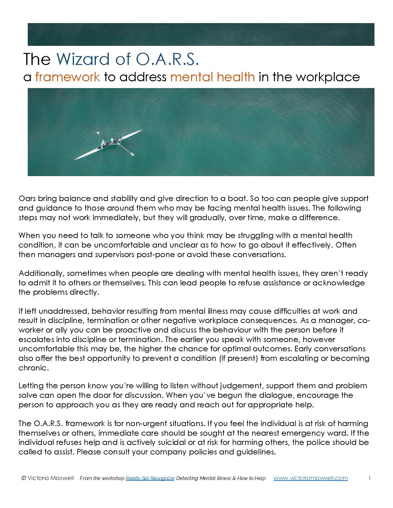 Victoria_Maxwell_Resource_-_OARS_Addressing_Workplace_Mental_Health_Issues