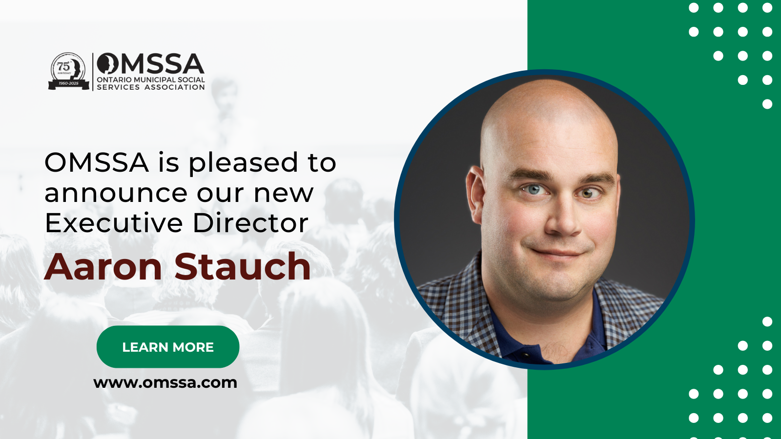 Aaron Stauch Named OMSSA Executive Director